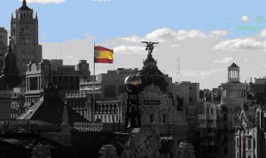 Blick auf Spaniens Zentralbank