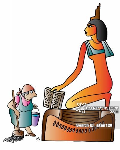 Egyptian Statue Provides Reading Material