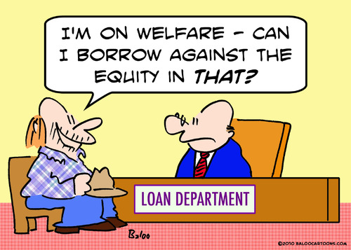 Borrow against equity welfare