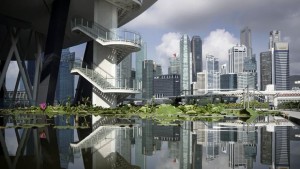 Singapur Finanzdistrikt