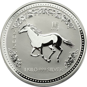 Silber Pferd