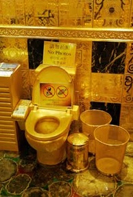 Gold Gilded Bathrooms