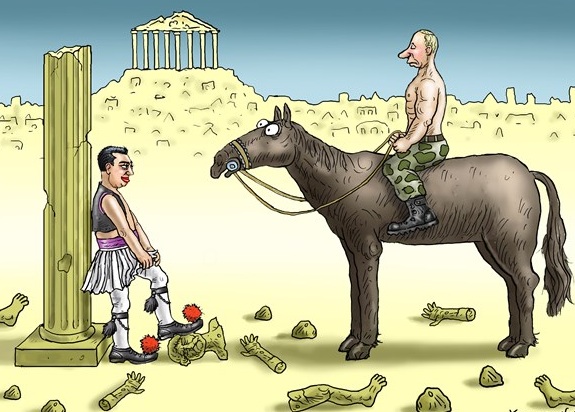 Tsipras and Putin