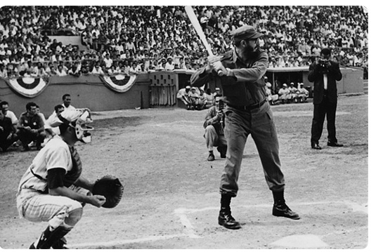 Fidel Castro at Bat