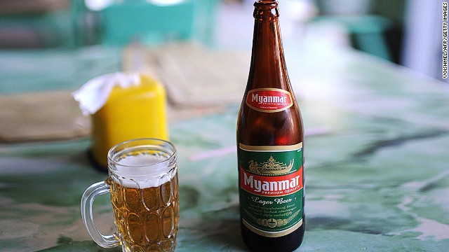 Beer in Burma