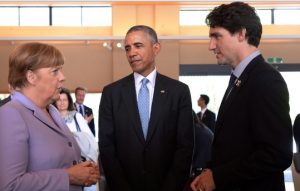 Merkel, Obama, Trudeau